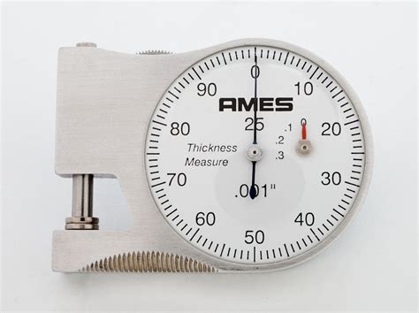 ames pocket thickness gauge